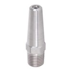 Verlengde RVS nozzle 00.110 + stabilisator - 1/4 NPT bu