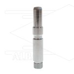 Insteeknippel 1/4" bu - RVS - passsend op KEW - L=81mm