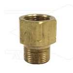 M21x1,5 - snelkoppeling nippel - messing - 250 bar - Ø14mm - max 160°C - 1/2" bi