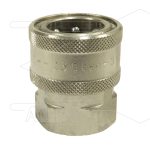 ARS220 - koppeling - messing vernikkeld - 220 Bar - max 90°C - passend op Nilfisk-Alto - 3/8" bi