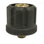 AR4 - M22x1,5 - wartel - messing - 250 Bar - Ø14 mm - binnen zeskant - passend op Kränzle - 1/4" bi - max 160°C