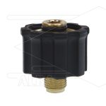 AR5 - M22x1,5 - wartel - messing - 250 Bar - Ø14mm - draaibaar onder druk - max 160°C - 1/4" bu