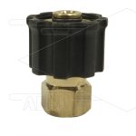 AR1 - M22x1,5 - wartel - messing - 250 Bar - Ø14mm - max 160°C - 3/8" bi