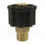 AR1 - M22x1,5 - wartel - messing - 250 Bar - Ø14mm - max 160°C - 3/8" bu