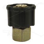 AR1 - M22x1,5 - wartel - messing - 250 Bar - Ø15mm - max 160°C - 3/8" bi