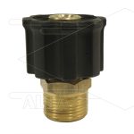 AR1 - M22x1,5 - wartel - messing - 250 Bar - Ø15mm - max 160°C - M22x1,5 bu