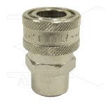 ARS250 - koppeling - messing - 250 Bar - max 90°C - 1/4" bi