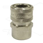 ARS250 - koppeling - messing - 250 Bar - max 90°C - 1/2" bi