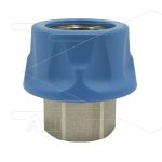 RP3100 - koppeling - RVS - met kunstof ring - 250 Bar - max 150°C - 3/8" bi