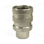 RP3100 - koppeling - RVS - 250 Bar - max 150°C - 1/4" bi