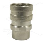 RP3100 - koppeling - RVS - 250 Bar - max 150°C - 1/2" bi