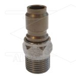 RP3100 - nippel - RVS - 250 Bar - Ø17,8mm - max 150°C - 1/2" bu