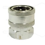 RMS250 - koppeling - messing - 250 Bar - max 90°C - passend op Nilfisk-Alto - 3/8" bi