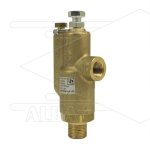 SR - veiligheidslventiel - 30 tot 200 Bar - 6 tot 41 l/min - max 60°C - In: 3/8" bu - Bypass: 1/4"bi