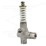 VB80/150 - drukregelautomaat - RVS316 - 150 Bar - 80 l/min - max 60°C - In: 1/2" bi - Uit: 1/2" bi - Bypass: 1/2" bi - Viton afdichtingen