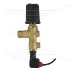 VB9 - met drukschakelaar - 220 Bar - 30 l/min - max 60°C - In: 3/8" bi - Uit: 3/8" bi - Bypass: 3/8" bi - manometer aansluiting: 1/4" bi