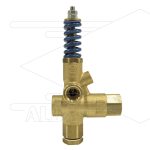 VB85/280-RV - met manometeraansluiting - 280 Bar - 80 l/min - max 90°C - In: 1/2" bi - Uit: 1/2" bi - Bypass: 1/2" bi