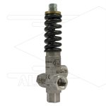 VS80/150 - veiligheidsventiel - RVS316 - ATEX - 150 Bar - 80 l/min - 70°C - In: 1/2" bi - Uit: 1/2" bi - Bypass: 1/2" bi - Viton afdichting