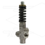 VS80/280 - veiligheidsventiel - RVS316 - ATEX - 280 Bar - 80 l/min - 70°C - In: 1/2" bi - Uit: 1/2" bi - Bypass: 1/2" bi - Viton afdichting