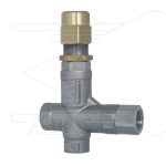 VRP43 - drukregelaar - RVS303 - 400 Bar - 80 l/min - 60°C - Multi-user - In: 1/2" bi - Uit: 1/2" bi - Bypass: 1/2" bi