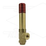 VS500 veiligheidsventiel - 500 Bar - 80 l/min - 60°C - In: 1/2" bi - Bypass: 3/8" bi - met zegelbevestiging