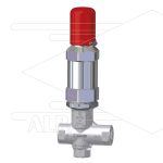 VS660 - veiligheidsventiel - 660 Bar - 60 l/min - 60°C - In: 3/8" bi - Uit: 3/8" bi - Bypass:1/2" bi