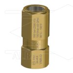 VNR-O - Terugslagklep - messing - 150 Bar - 180 l/min - max 90°C - 2 x 3/4 "bi