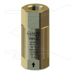 VNR-OHD - Terugslagklep - messing - 280 Bar - 450 l/min - max 90°C - 2 x 1 1/4" bi