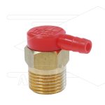 TRV - Thermoventiel - 10 Bar - 30 l/min - openingstemp 56°C - 1/2 bu - 7mm slangtule