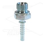 Persnippel 1/4 - 3/8" buitendraad - SW22"