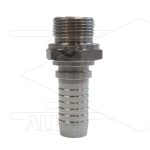 Persnippel 3/4 - 3/4" buitendraad - SW32 - RVS