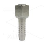 Persnippel 3/8 - 3/8" wartel - SW22 - RVS