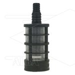 Zuigfilter PPL - messing verzwaard - 6 tot 8mm tule