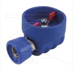 Kogelkraan - beschermd - RVS304 - 60 Bar - 1/2 bi x ST3100 snelkoppeling