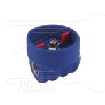 Kogelkraan - beschermd - RVS304 - 60 Bar - 2 x 1/2 bi