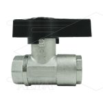 Kogelkraan 1/2 - messing verchroomd - 210 Bar - 2 x 1/2" bi