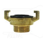 Snelkoppeling - messing - Geka - 3/4 bu