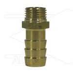 Slangpilaar - messing - Ø13mm - 1/4 bu