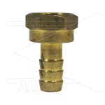 Slangpilaar - messing - Ø10mm - 3/8 bi