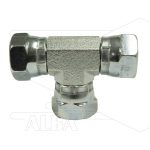 T-stuk - staal - 3 x 3/8 wartel - BSP