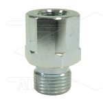 Verloop - staal - 1/2 bu x 1/2" bi - BSP