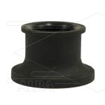 Knikbescherming 5/16 zwart korte uitvoering voor pistoolnippel