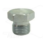 Stop zeskant - staal - 1/4 bu - BSP