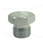 Stop zeskant - staal - 1/2 bu - BSP