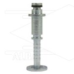 Persnippel 1/4 - Ø10mm pistoolaansluiting met Ø21mm sluitplaat