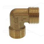 Knie - messing (LD) - 2 x 1/2 bu