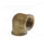 Knie - messing (LD) - 2 x 1/4 bi