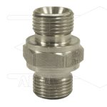 Dubbele nippel - RVS - 2 x 3/4 bu - BSP - 400 Bar