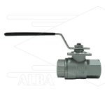 Kogelkraan 1/2 - RVS316 - 100 Bar - 2 x 1/2" bi