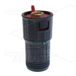 GS3 - drieweg nozzlehouder - 0.045 - 220 Bar - 40 l/min - 1/4 bi